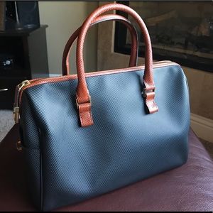 NWOT Bottega Veneta Navy Blue Leather Handbag